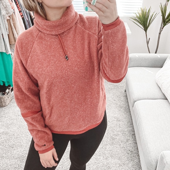 Therma Fleece Cowl Neck Pullover 